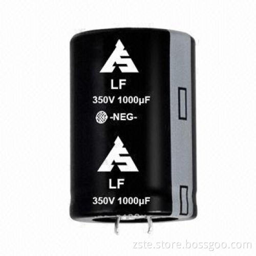 Snap-in Aluminum Electrolytic Capacitor with 350V Rated Voltage